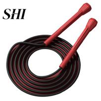 Children Jump Rope Skipping Length Adjustable Ergonomic Handle Lightweight Tangle-free Comfortable Grip Weight Exercise Loss Indoor Outdoor raudona