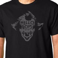 It Tshirt Pennywise Stephen King Eighties 80s Film Clowns Halloween Funny Geek S