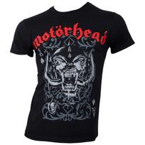 Playing Card Mot?rhead Warpig & Logo Graphic Tee 100% Cotton Round Neck Casual Unisex T-shirt Summer Top S įvairiaspalvis