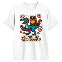 Mongo Is Appalled! Dungeon Crawler Carl T-Shirts for Men Vintage Cotton Tee Shirt O Neck Short Sleeve T Shirt Plus Size Clothing S įvairiaspalvis