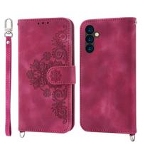 Flip Leather Case for Samsung Galaxy S25 Edge S24 S23 FE S22 Ultra S21 S20 Plus S10 S9 Plus Note 20 Ultra Card Solt Wallet Cover For Galaxy S24 Plus raudona