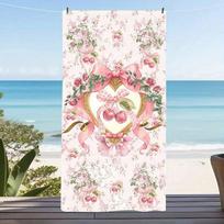 Brazil Flag Microfiber Beach Towel Rio Jesus Statue Bath Blanket Tropical Macaw Parrot Graphic Pool Towels For Travel 50x100cm