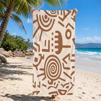 Textile A-African Style Fabric Prints Towel Dry Microfiber Bath Towel for Swimming Surfing Camping Unisex Holiday 50X100cm