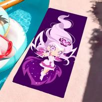 L-LoliRock-S Towel Microfiber beach towel, quick-dry, sand-free, ultra-fine fiber, super soft. 100X50CM