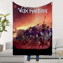L-LegendS-ES V-Vox M-MachinaS Blanket Throw Super Cosy Plush Living Room Sofa Couch Childish Birthday Gifts Size: 75*100cm, Weight: 230 GSM