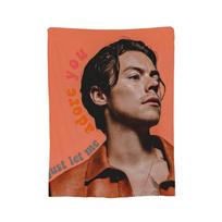 Harrys Styles Blanket Fleece Summer Multi-function Warm Throw Blankets for Bed Bedroom Quilt Size: 75*100cm, Weight: 230 GSM