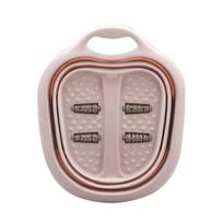 Foot Soaking Bath Basin Foldable Portable Roller Design SPA Massage Bucket for Relieving Feet Pain