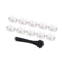 Pack of 20 Magnetic Cable Organizers Clip With Sturdy Nylon Straps for Secure Wire Management In Home Office Car juoda