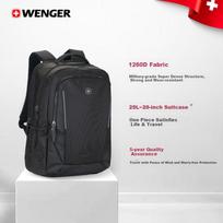 WENGER Swiss Army Knife 17-Inch Laptop Backpack for Men And Women, Business Commute Shoulder Bag, Travel Bag for Work Trips