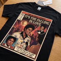 Michael Jackson Off The Wall Comic Book Tee | It's the Falling in Love T-Shirt S brown