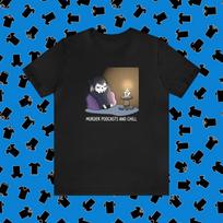 Grim Reaper, Murder podcast and chill, TShirt M