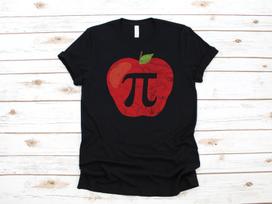 Apple Pi Day Shirt | Funny Math Teacher Pun Gifts | T-Shirt | T-shirt | T-shirt |T-shirt | Apparel Gift 3XL
