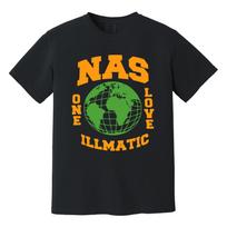 Nas Heavyweight T-Shirt - Illmatic, One Love, The World Is Yours, Classic 90s Boom Bap Hip Hop 4XL