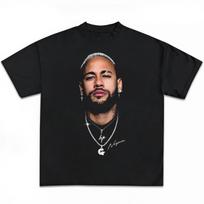 Neymar T-Shirt | Football Vintage Soccer Tee | Retro Streetwear Graphic Unisex S