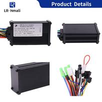 High Quality HH-001 24-48V Brushless Motor DC Controller for Electric Bicycle Conversion Kit 250-350W Aluminum Alloy Easy (Black,brushless dc motor&< 100w) juoda