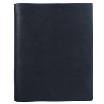 A4 Classic Vintage Full Grain Leather Hardcover Planner Notebook 100 Sheets High Quality Business Loose-Leaf Gift (Black,100 sheets) juoda