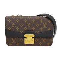 [Pre-Owned] Marceau Removable Sliding Chain Shoulder Strap Monogram Coated Canvas With Leather Crossbody Bag - Good #PH6GO8 ONE SIZE