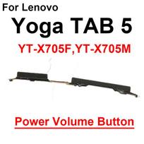 For Lenovo Yoga Tab 5 YT-X705F X705M On OFF Power Volume Button Side Keys Flex Cable Parts Power Volume Key
