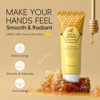 Peel-Off Hand Mask with Milk & Honey – 100g Smoothing Wax for Hands One Size