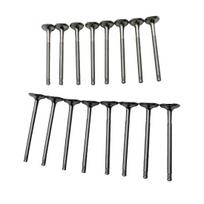 One Set Engine Intake Valve for Jeep Compass 2016-2019 1.4T 55236041 68337509AA 68337457AA 55236041**
