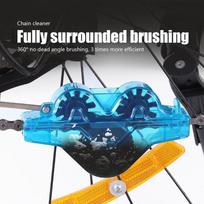 Cycling Chain Cleaner Kit with Bike Chain Scrubber Degreasing Bike Accessories for Cyclists Bicycle Cleaning Maintenance Tools