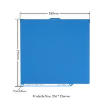 Build Plate For Elegoo Centauri Carbon Cold Plate Low Temperature Plate Double-Sided Printing 256x256mm Heat Bed 3D Printer Part 1Pc