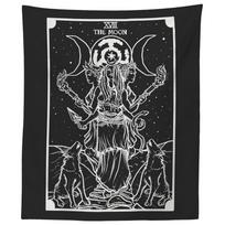 Tapestry Goddess Hecate Tarot 100X70CM gray