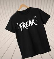 Freak Graphic TShirt Black Tee Size Streetwear Casual Top New S