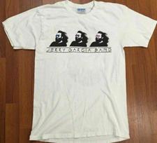 1991 Jerry Garcia Band Triple Logo Tshirt S
