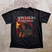 Sepultura Koncertai Gyvai Tour Datos 20242025 Juoda Visų Dydžių Marškinėliai Unisex T-Shirt S įvairiaspalvis