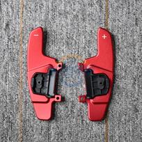 SK CUSTOM Paddle Shifter Extension for Volkswagen Golf MK7 R-Line GTI R GTE GTD Polo GTS Aluminum Car Steering Paddle Shifter aluminum red