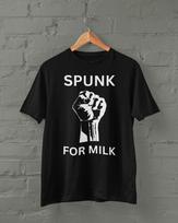 Spunk For Milk Marškinėliai, Juokingi Škotijos Marškinėliai, Dovana Kino Mėgėjams, Šaunūs Marškinėliai, Kino Marškinėliai, Keisti Marškinėliai, Škotijos Dovanos 2XL gray