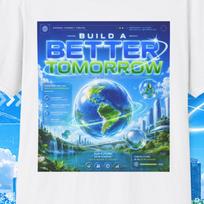 Frutiger Aero Shirt Retro Internet Tee, Y2K Webcore Cyber Aesthetic Graphic T-Shirt, Futuristic Aqua Design Unisex Cotton Tee L