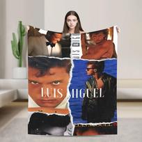 Luis Miguel pliušinis pledas mergaitėms berniukams flanelinis patalynės užtiesalas miegamajam super minkštas individualios kokybės lovatiesės dovanos idėja 75X95CM
