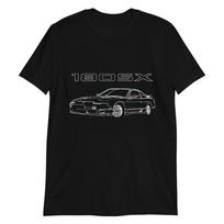 180SX JDM 1990s Japanese Sport Car Tuner Drift Race Street Racing T-Shirt S įvairiaspalvis