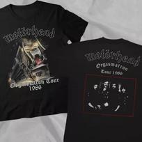 Vintage MOTORHEAD Orgasmatron Black Double Sided T-Shirt.webp Unisex T-Shirt S įvairiaspalvis