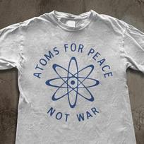Retro Atomic Pacifist Graphic Tee | Mid-Century Peace ProtesT-Shirt 4XL