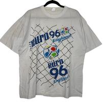 1994 Euro 96' England Futbol Soccer T shirt Sz XL (B2942) 3XL