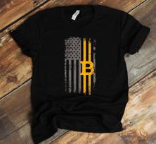 American Bitcoin T-Shirt, Bitcoin Shirt, Blockchain Tee, Cryptocurrency T-shirt, Tank-top, T-shirt, Crypto Tee, Ethereum, BTC 3XL