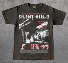 Silent Hill 2 Survival Game Unisex Tee, Horror Video Game T-Shirt, Gamer GifT-Shirt, Pyramid Head Graphic Top, Halloween Gift Apparel S