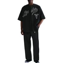 Nike x Kobe Bryant Baseball Jersey 'Black White' Men's IB0007-010 M