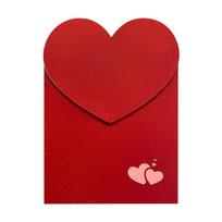 Customized Heart Desk Decoration 3D Memo Pad Custom Note Pad Daily Planner Lovers Souvenirs Gift Couple Valentines Day Gift (Red,30&12.3x9x1.3cm) raudona