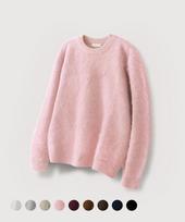 Mood Inside Hermo Brush Mohair Knit_9 Colors (Type A) Light Beige/Xl