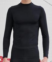 Gallex Sports Spandex Heat Undershirt Long Sleeve Black Ga4880 Bk Black/S