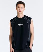 Golla Color Block Sititch Sleeveless [Black] Black/S