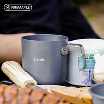 FIRE-MAPLE Aluminum Cup 300ml, Outdoor Camping Equipment, Coffee Mug Water Cup, Portable Tea Cup for Home Use