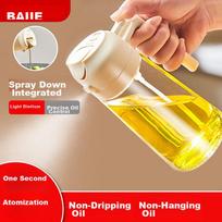Baijie Oil Sprayer, Atomizing Oil Dispenser, Dual-Use for Oil And Condiments, Soy Sauce Bottle, Vinegar Bottle, Seasoning Bottle