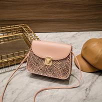 Ladies Fashion Shoulder Bag Handbag All- Messenger Bag 19X6X14 rožinė