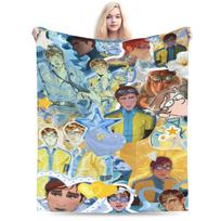 Comfort Sonar The Goat Dispatch Game Blanket Accessories Sofa Decorative Throws And Blankets Lightweight Thin Fleece for Outdoor Size: 75*100cm, Weight: 230 GSM