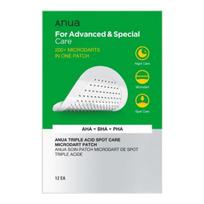 Anua Triple Acid Spot Care Micro Dot Patch Exfoliating Smoothing 12ea 53mg